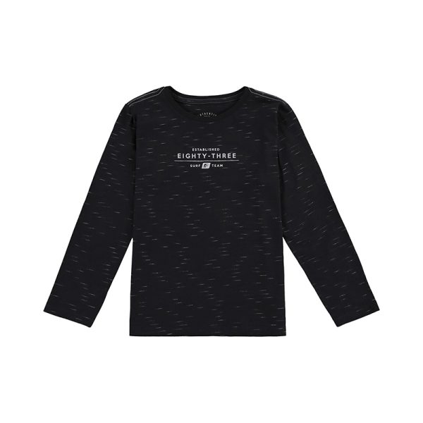 Remera Camiseta Casual De Algodón Manga Larga Niño Fico