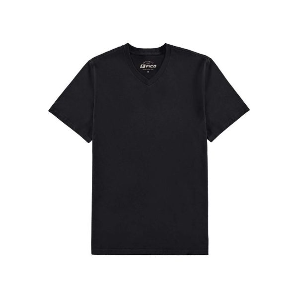 Camiseta Remera Clásica Fico Casual Lisa Para Adulto