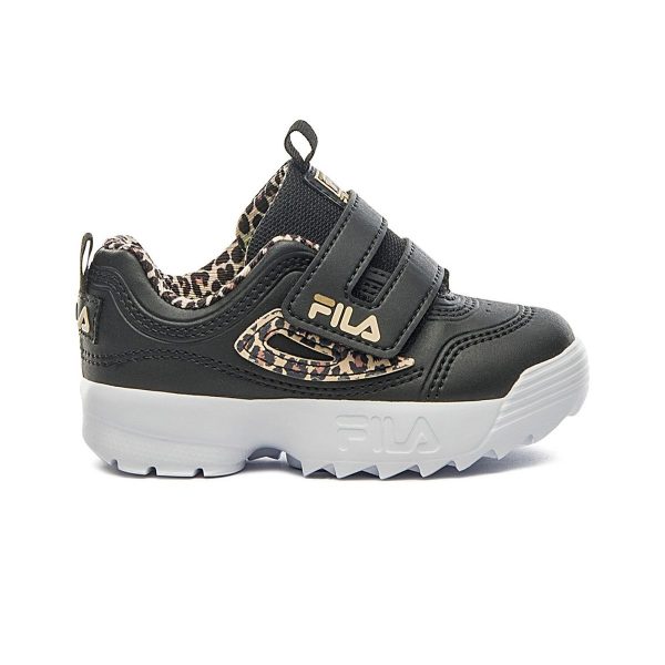 Calzado Fila Disruptor Bebe Negro