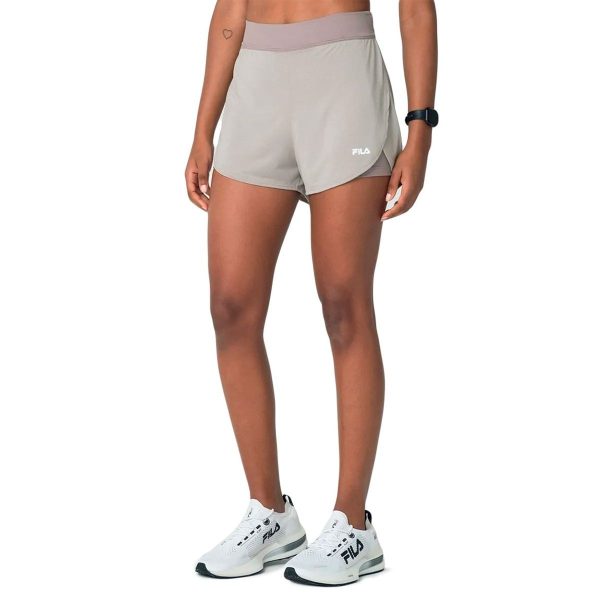 Short Calza Fila Femenino Entrenamiento II Khaki