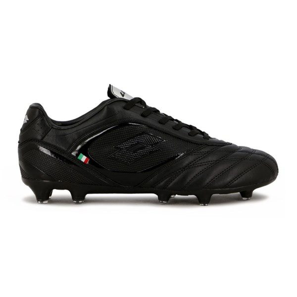 Calzado Lotto Milan De Fútbol 11 Campo Niño Negro